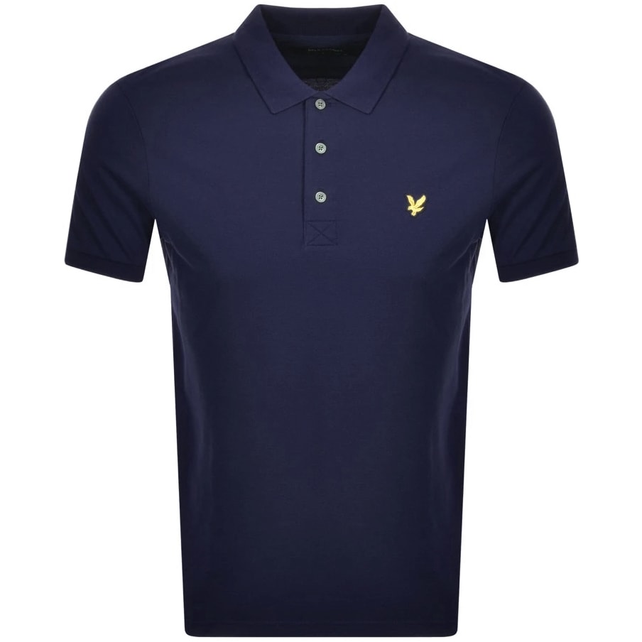 Alternative Image for ProductLyle And Scott Short Sleeved Polo T Shirt Navy1